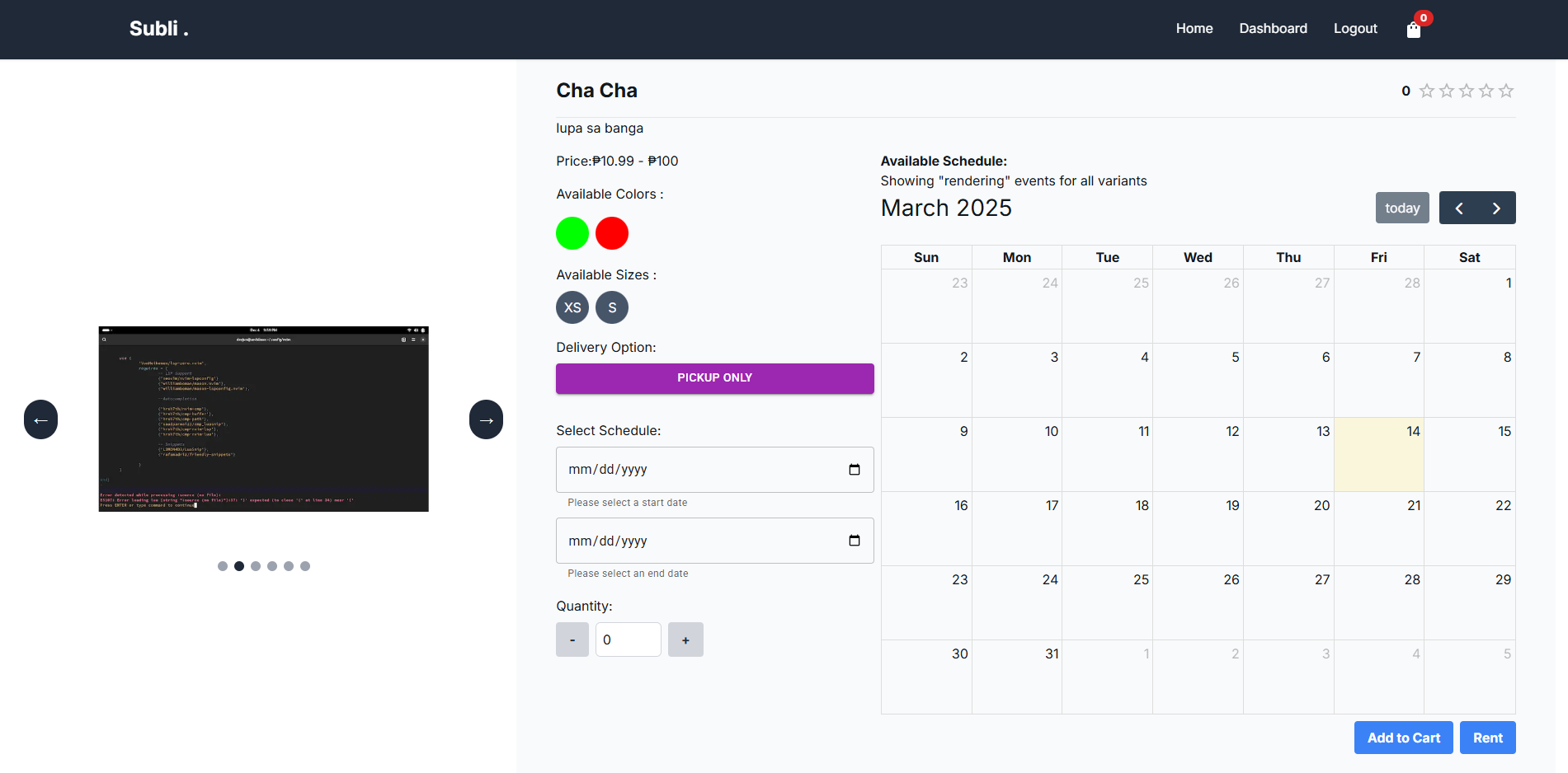 E-commerce Platform